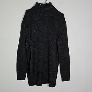 Joe Fresh small charcoal turtleneck sweater